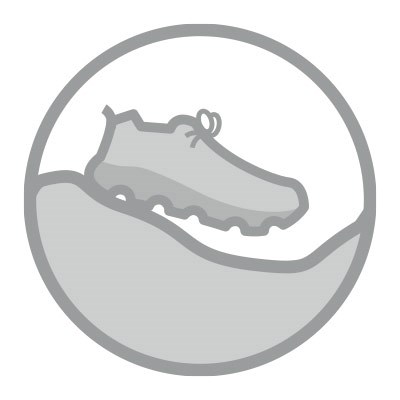 fell running shoes graphic