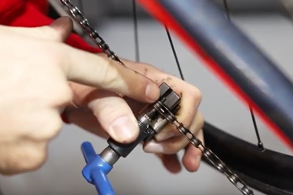 Breaking the bike chain