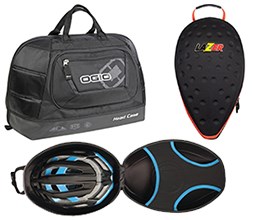 Cycling helmet bag