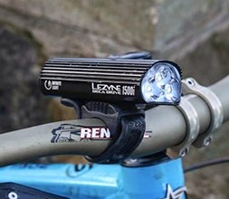 A commuter ready Lezyne light set