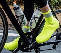 Windproof Giro overshoes for cycling