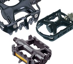 Bike cage pedals