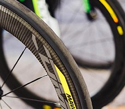 Mavic road cycling wheel