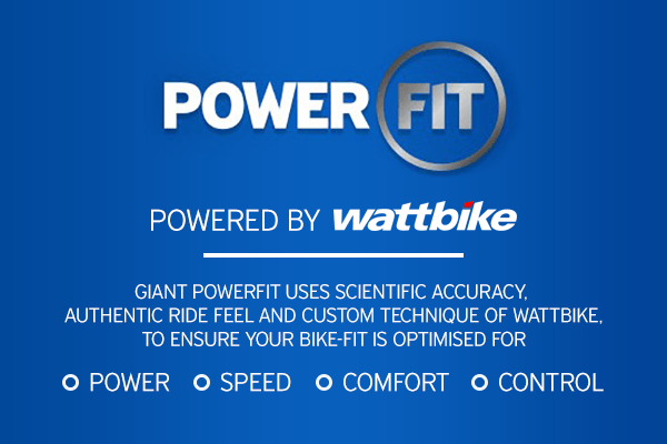 We now offer Powerfit in our Giant Swansea Store. Call us to find out more about this fantastic service