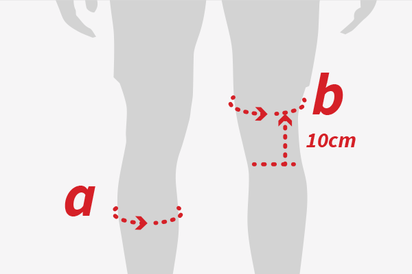 How to measure for knee pads