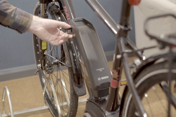 battery charging bicycle