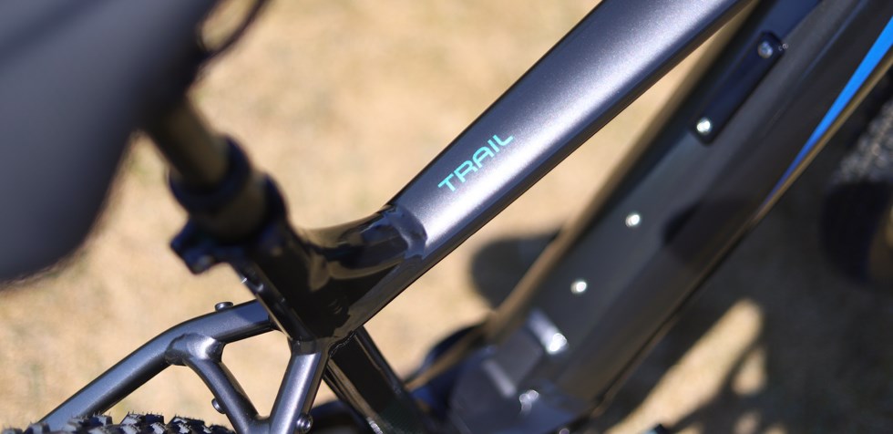 Cannondale Trail Neo 2 frame detail