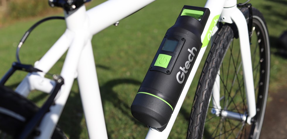 Gtech Sport electric bike battery detail