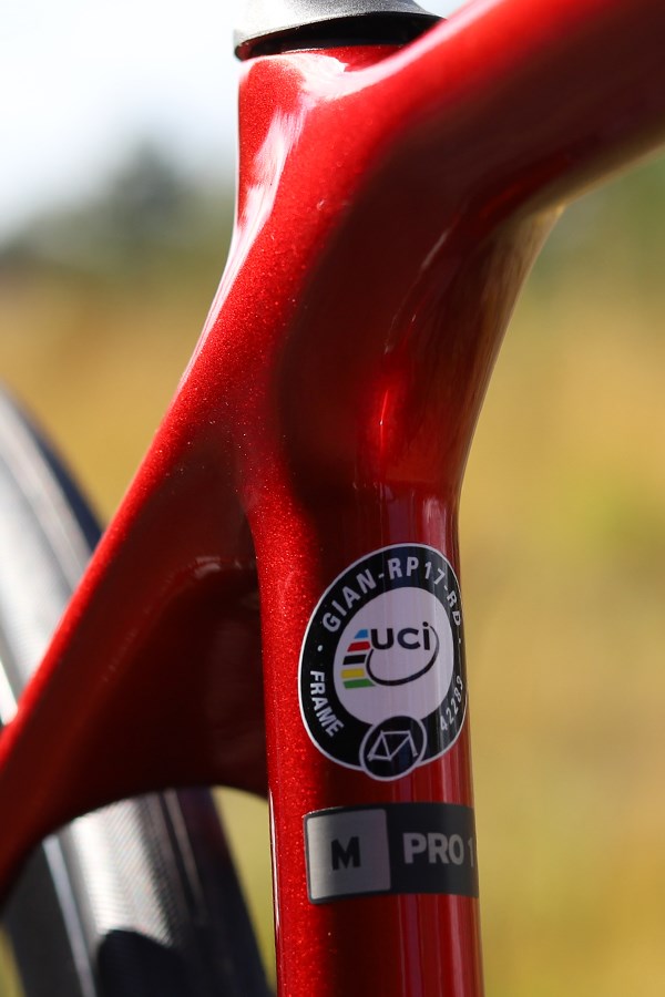 Giant TCR Advanced UCI approved decal