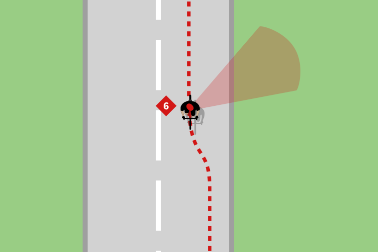 Turning Right From A Main Road Onto A Side Road