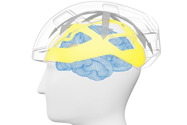 MIPS helmet diagram