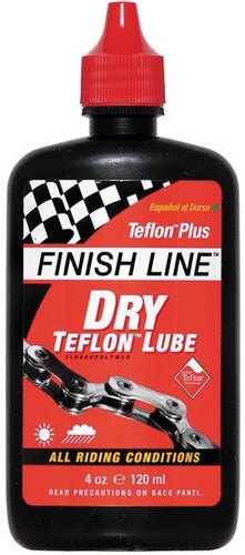 finish line dry bike lubricant with teflon