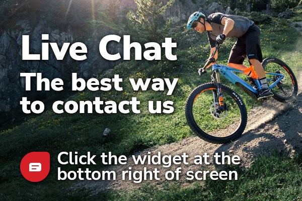 Live Chat - The best way to contact us is to use Live Chat by clicking the widget at the bottom right of your screen