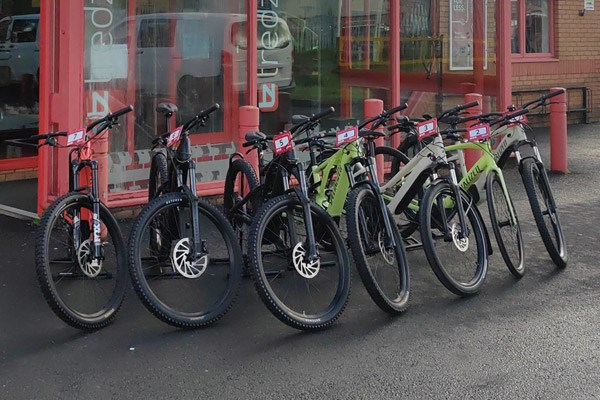 Demo Bikes at Tredz Cardiff