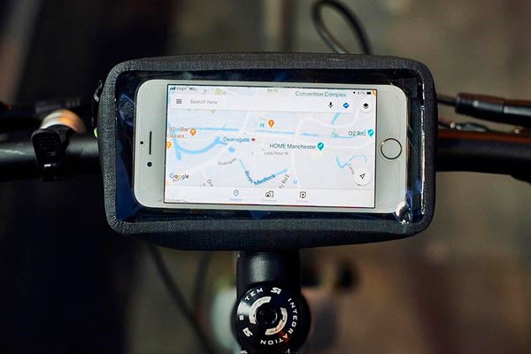 Smartphone directions for cycling