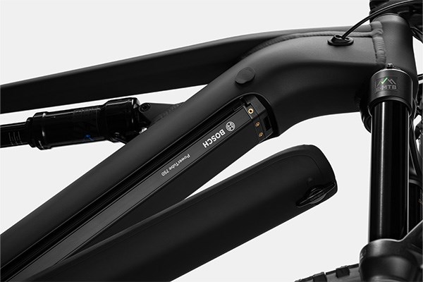 Bosch e-bike battery on Cannondale e-bike