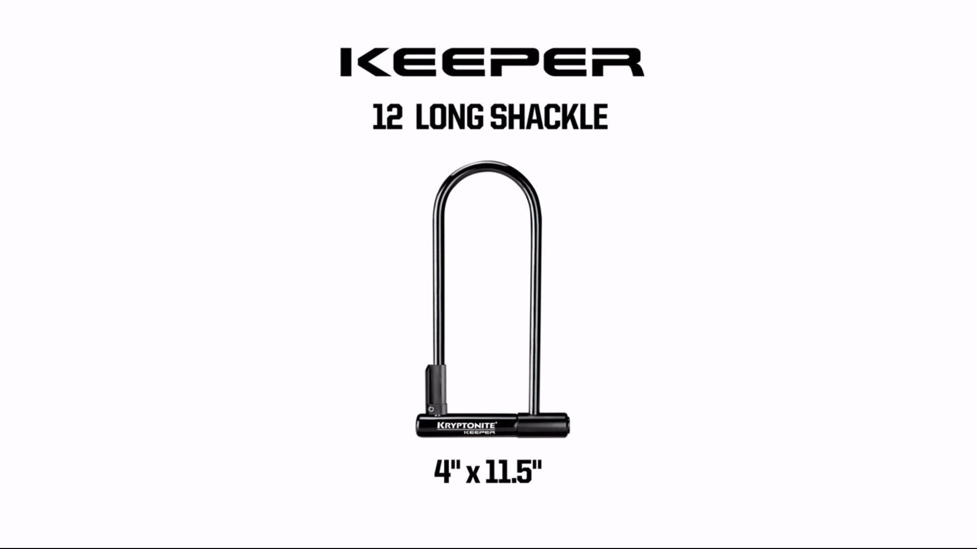 Kryptonite Keeper 12 Bike U-Lock