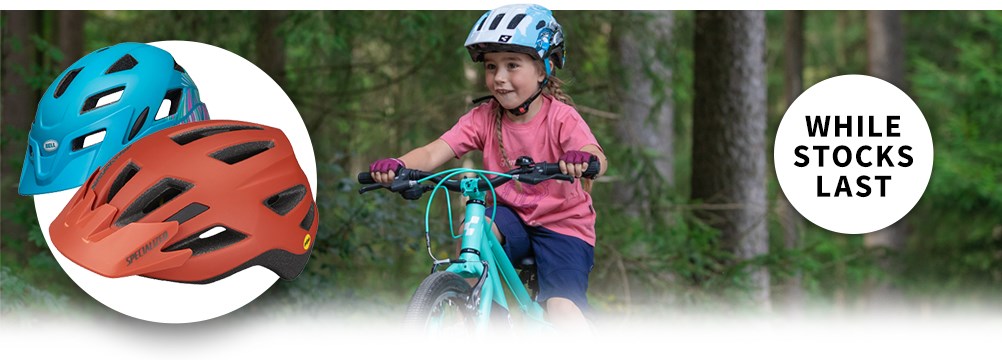 Free Helmet with any Kids or Junior Bike