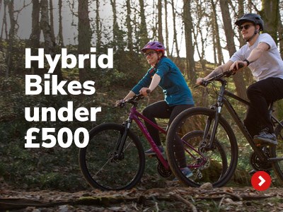 Hybrid Bikes under £500 >