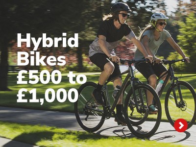Hybrid Bikes £500 - £1000 >