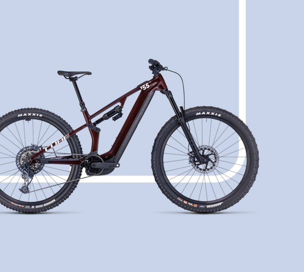 Cube Stereo Hybrid One55 C:68X SLX 750 2025 - Electric Mountain Bike