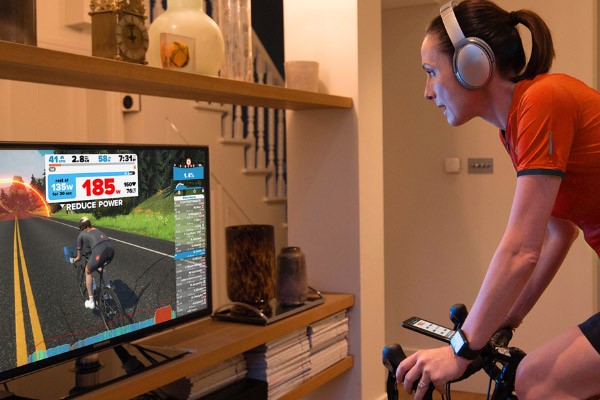 Virtual Cycle Training with Zwift