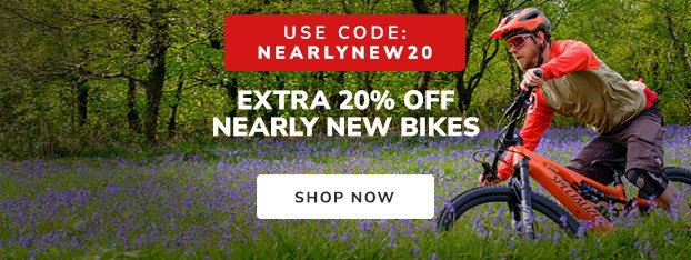 20% Off Nearly New Bikes >