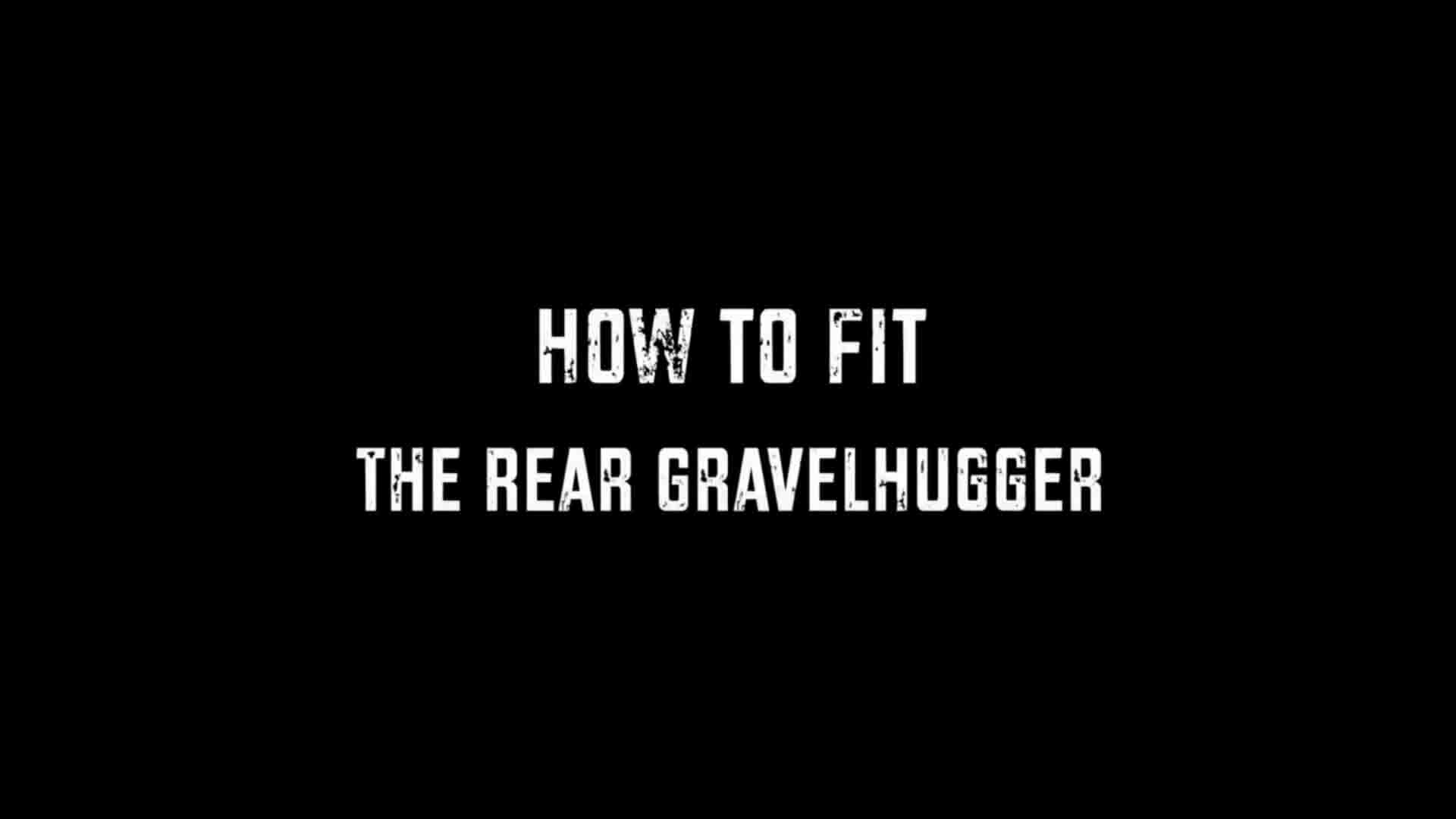 How to fit a Mudhugger Rear Gravelhugger