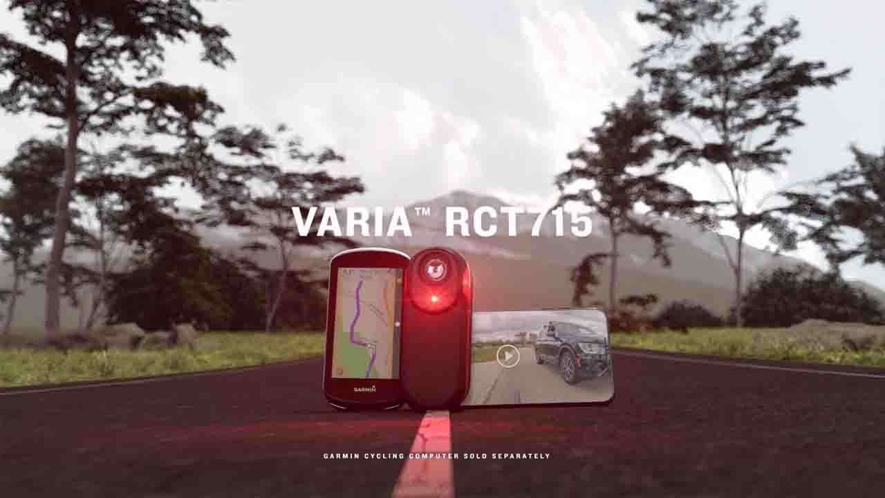 Trolley mangel reform Garmin Varia RCT 715 Camera and Tail Light | Tredz Bikes