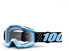 100% Accuri Anti-Fog Clear Lens MTB Goggles