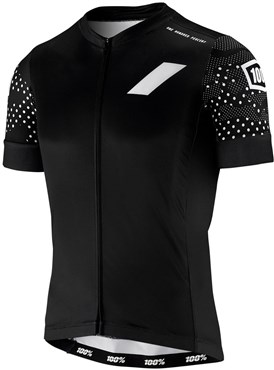 100% Exceeda Full Zip Short Sleeve Jersey 100% Exceeda Full Zip Short Sleeve Jersey