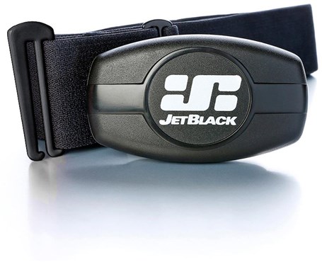 Image of JetBlack Heart Rate Monitor - Dual Band Technology (Bluetooth / ANT +) - Soft Strap