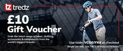 tredz bikes voucher code