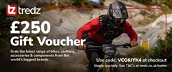 Tredz Gift Voucher £250