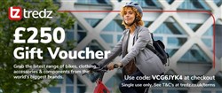 Tredz Gift Voucher £250