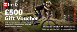 Tredz Gift Voucher £500