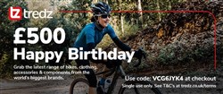Tredz Gift Voucher £500