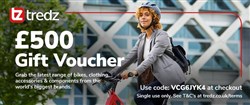 Tredz Gift Voucher £500