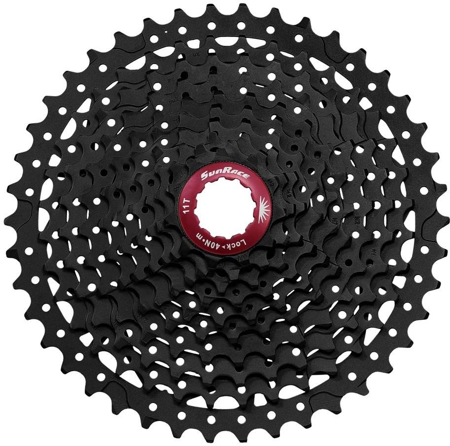 MX3 10 Speed Shimano/SRAM - Fluid Drive+ Cogs, Alloy Spacers & Lockring Cassette image 0