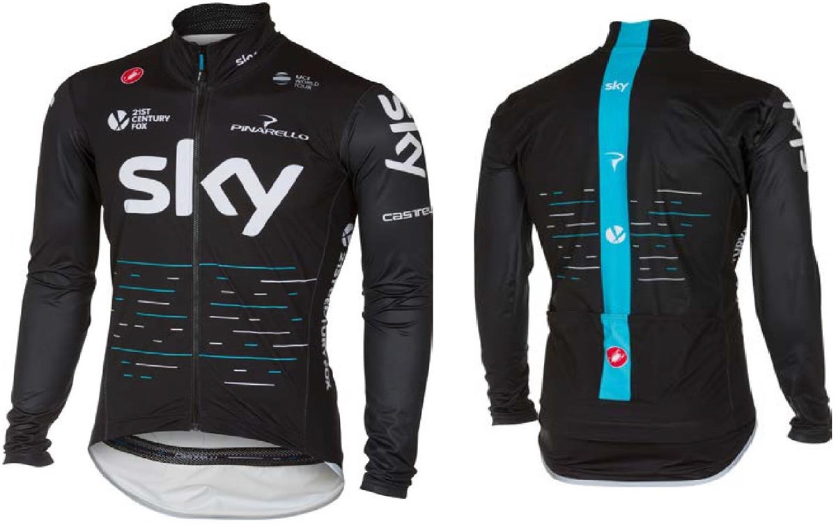Castelli Team Sky Pro Fit Light Rain Jacket product image
