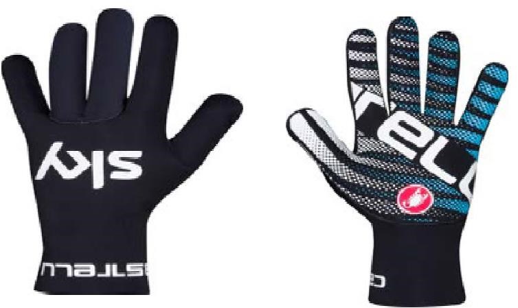 Castelli Team Sky Diluvio Neoprene Gloves product image