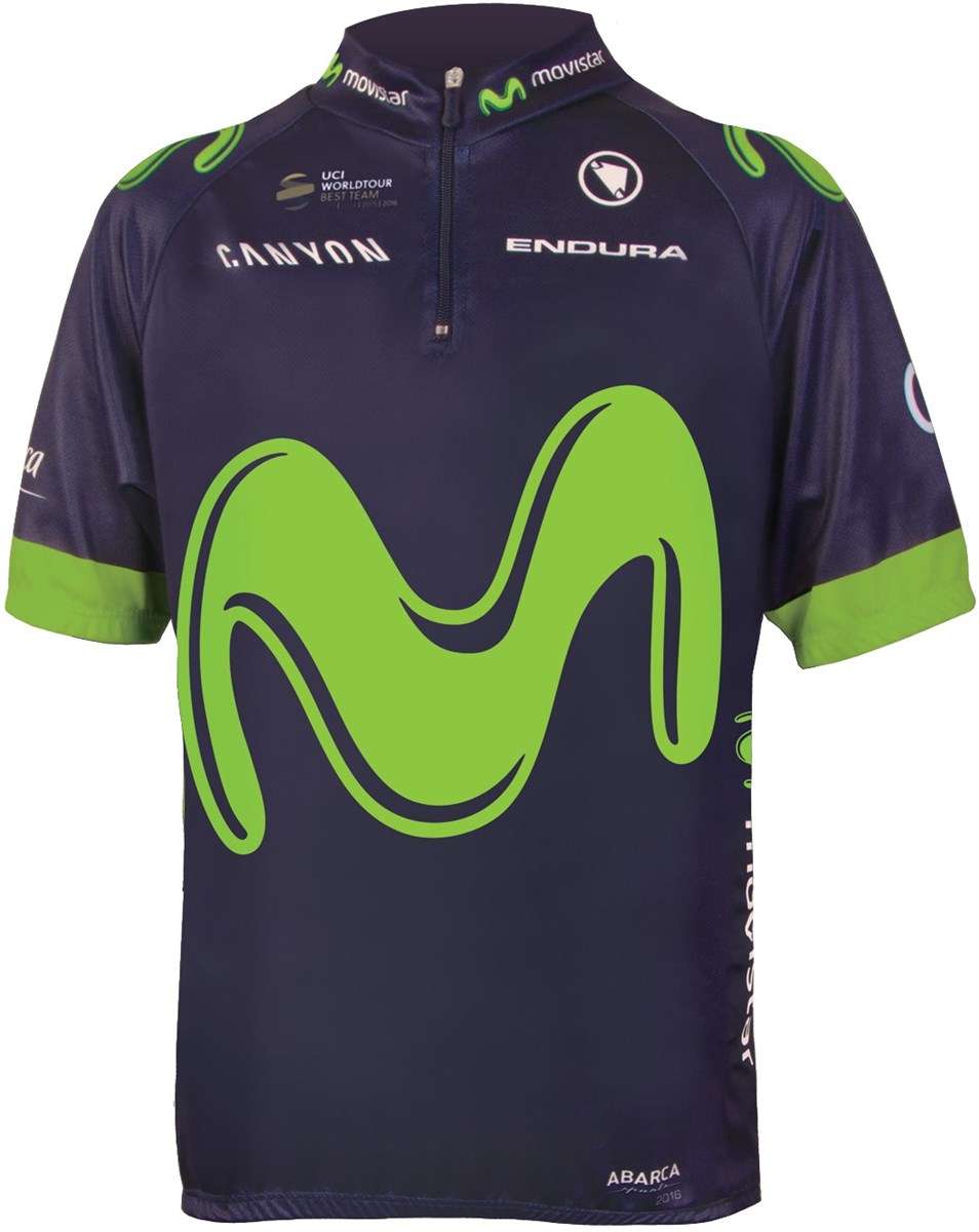 Endura Movistar Kids Short Sleeve Team Jersey AW17 product image