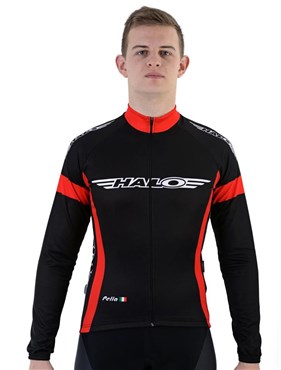 Halo Logo Road Cycling Long Sleeve Jersey