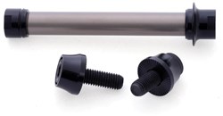 Halo Spin Doctor 6D Axle Kit, Rear - M10 Bolt type axle kit for SD6D Hub, Inc. Internal alloy axle