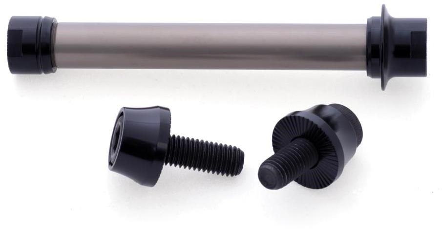 Halo Spin Doctor 6D Axle Kit, Rear - M10 Bolt type axle kit for SD6D Hub, Inc. Internal alloy axle product image