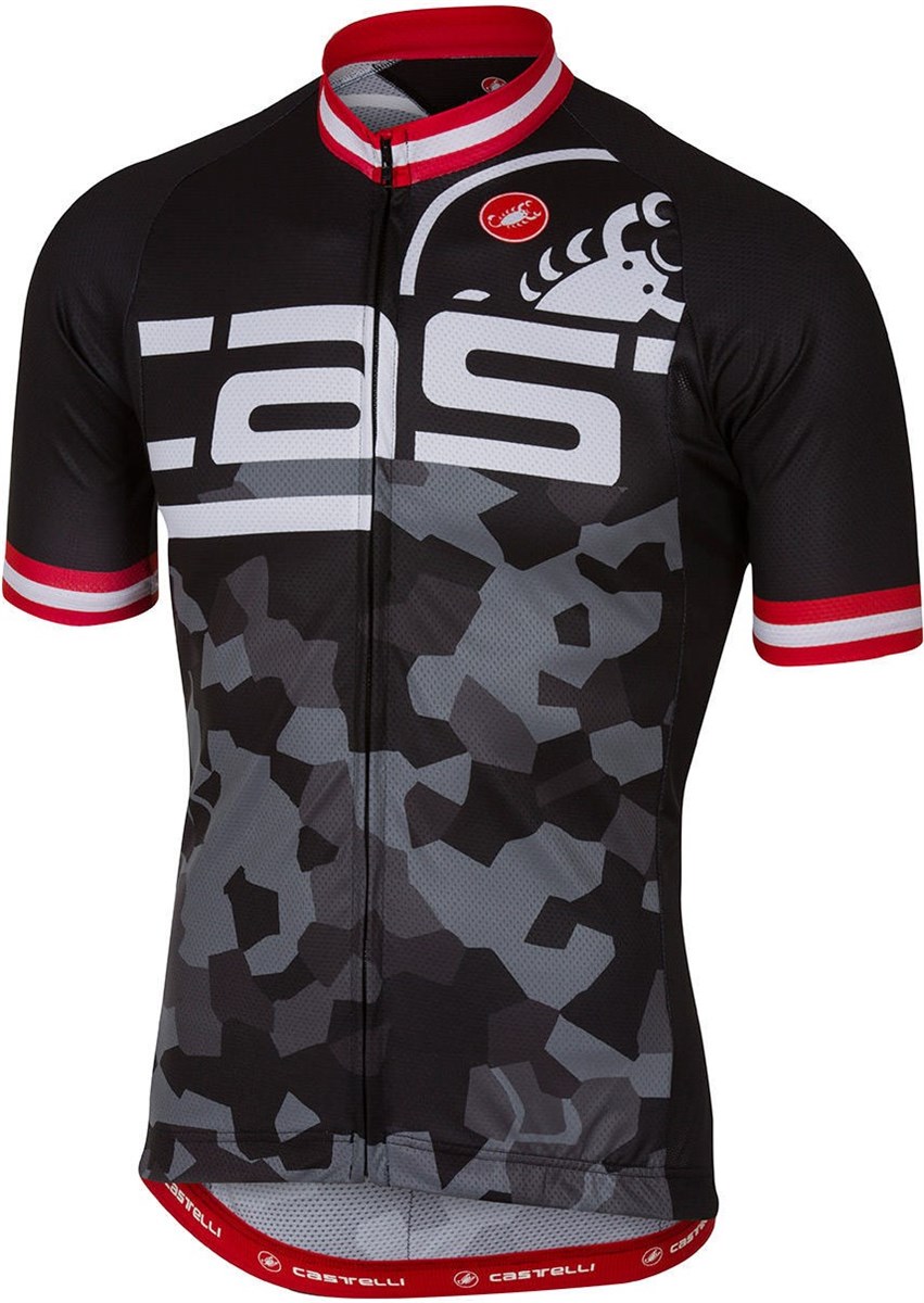 Castelli Attacco FZ Short Sleeve Cycling Jersey SS17 product image