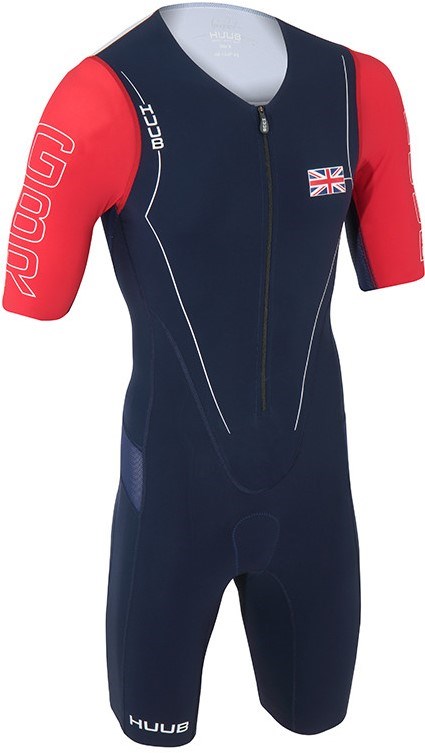 Huub Dave Scott Sleeved Long Course GB Triathlon Suit product image