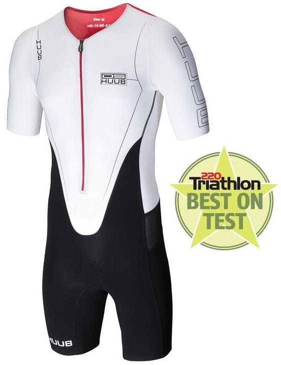 Huub Dave Scott Sleeved Long Course White Triathlon Suit product image