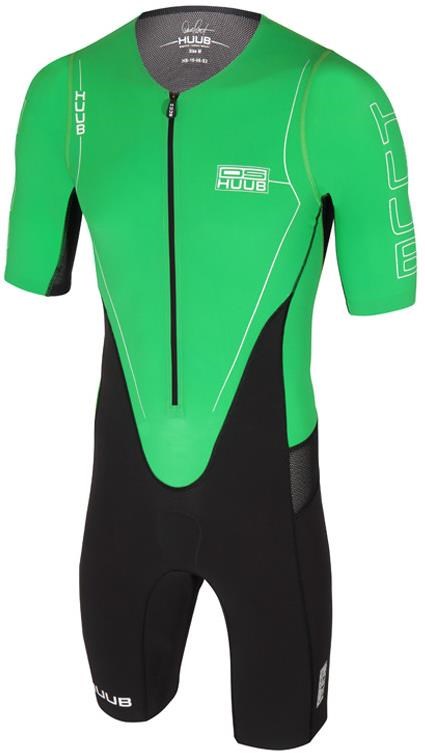 Huub Dave Scott Sleeved Long Course Green Triathlon Suit product image