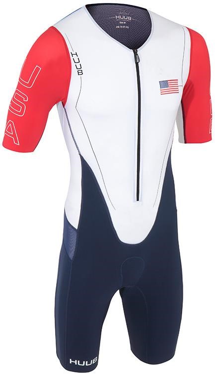 Huub Dave Scott Sleeved Long Course USA Triathlon Suit product image
